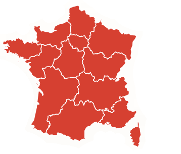 carte de france du SNPPSY